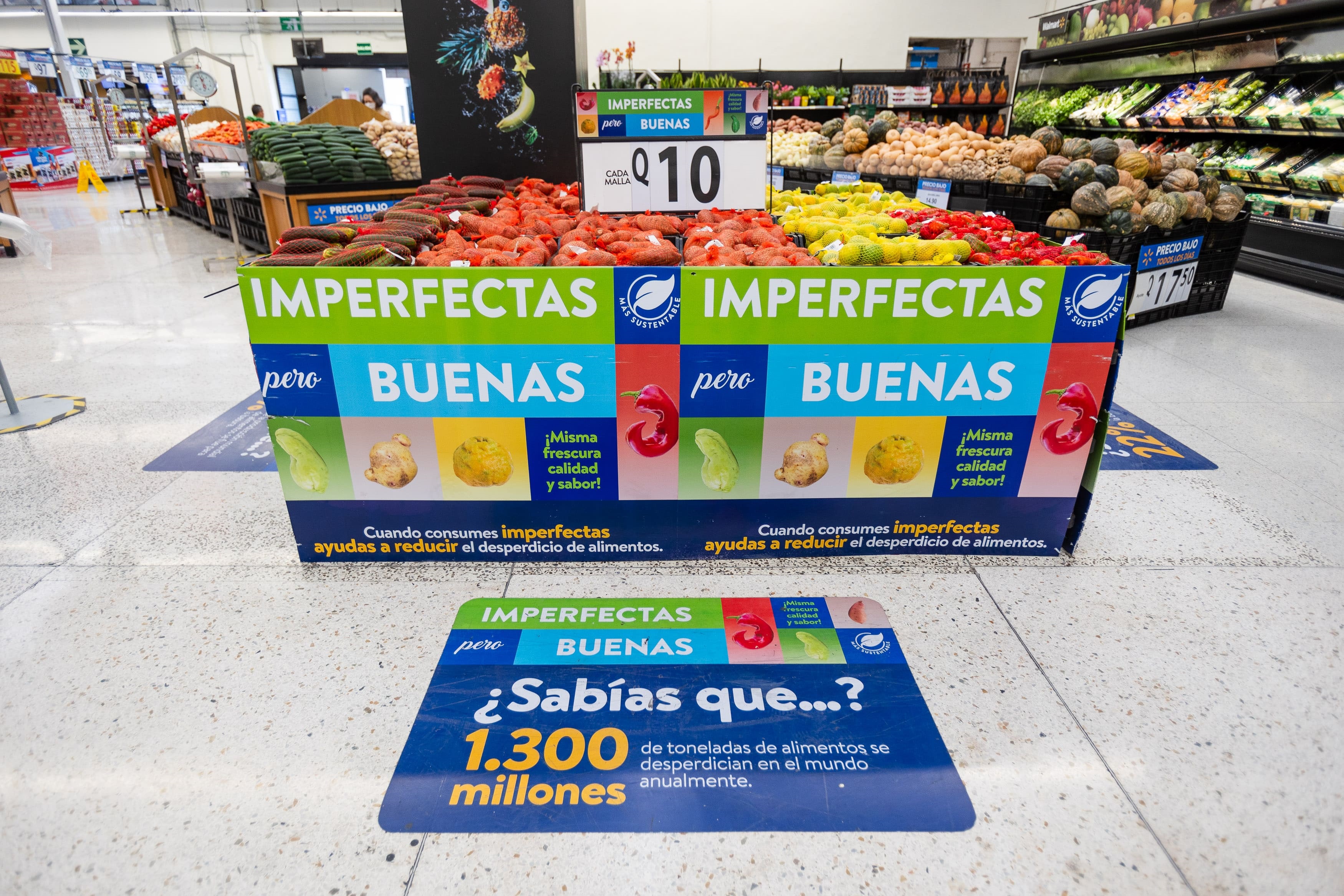 Walmart busca reducir el desperdicio de alimentos en Guatemala